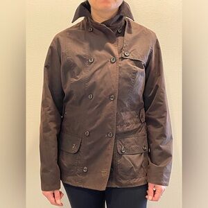 Barbour Double-Breasted Spring Coat